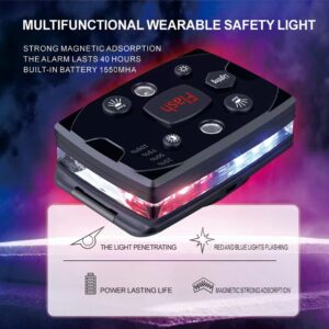wearable safety light product image for low-light safety visibility