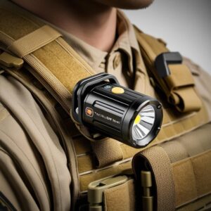 shoulder safety light product image for low-light safety visibility
