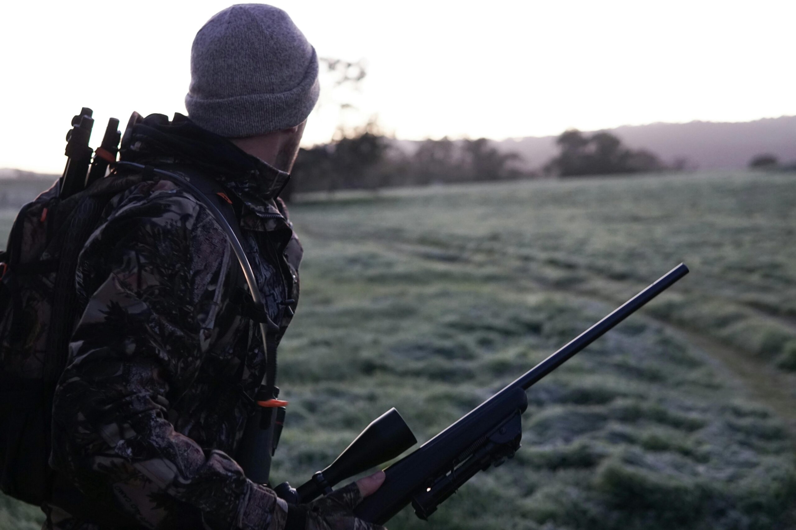 hunter field scene for wearable LED safety light boundary discussion